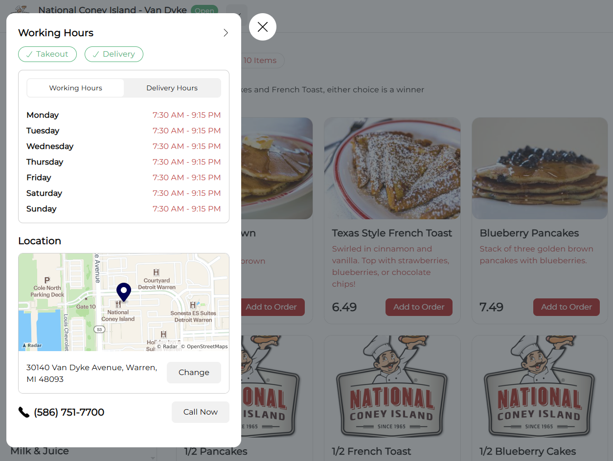 Multi-Tenant Restaurant Ordering Platform
